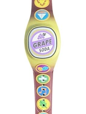 NEW Disney Parks Pixar Up Grape Soda Wilderness Badges MagicBand Plus 2025